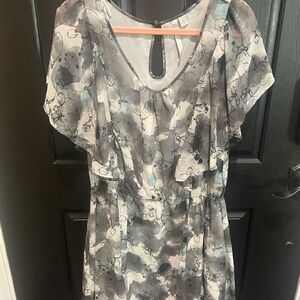 Super cute flirty maxi dress